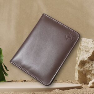 Passport Wallet – Dark Brown