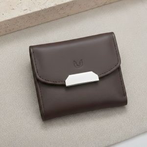Compact Wallet – Brown Tan