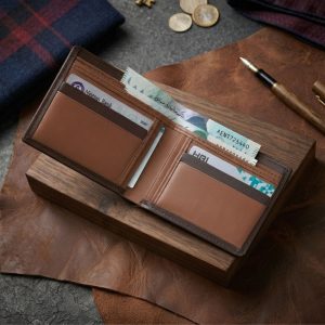 Bi-Fold Wallet – Brown Tan