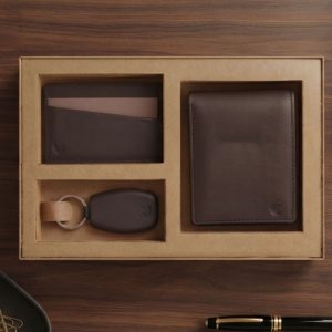 Giftset for Him – Brown Tan