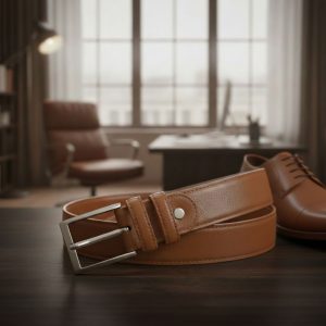 Leather Belt – Tan