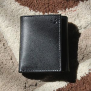 Unisex Trifold Wallet – Black