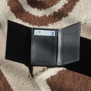Unisex Trifold Wallet – Black