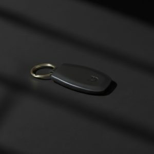 Leather Keychain – Black