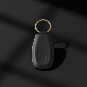 Leather Keychain – Black