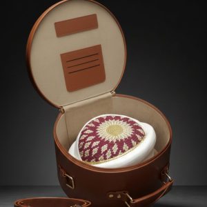 Bohra Paaghri Box – Leather (Dark Tan)